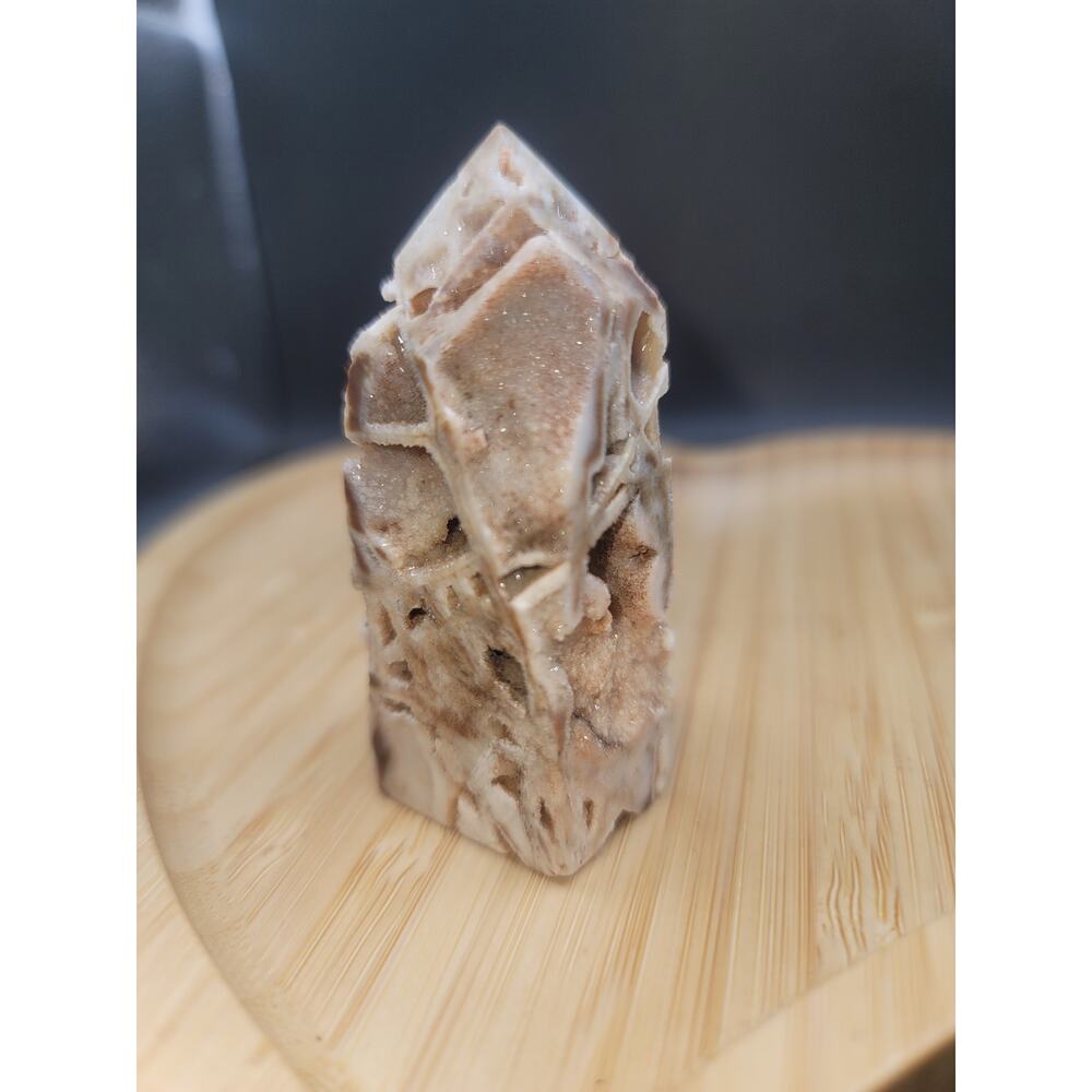 Sphalerite Druzy Crystal Tower, 48G